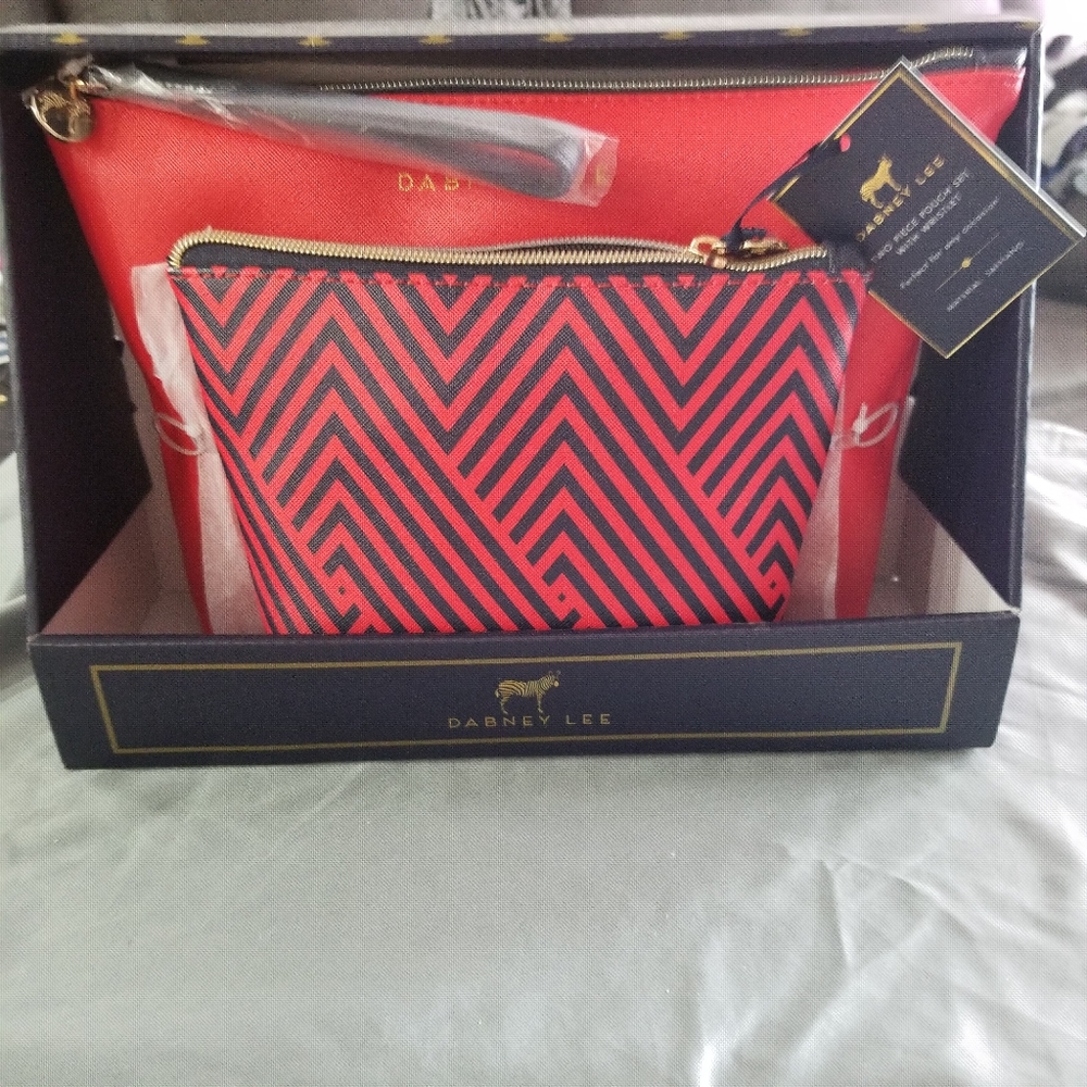 Dabney Lee 2 Piece Pouch with Wristlet